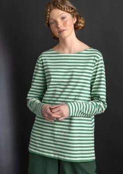 Gudrun Sjödén Basic-Streifenshirt aus Bio-Baumwolle> Pullover & Shirts