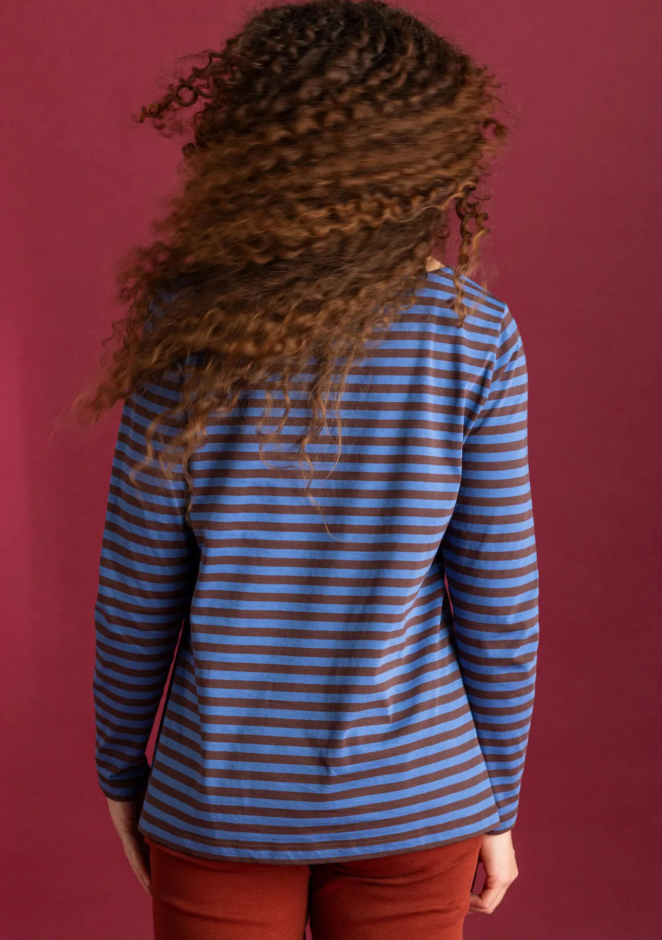 Gudrun Sjödén Basic-Streifenshirt aus Bio-Baumwolle> Pullover & Shirts