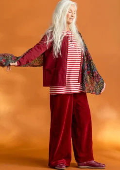 Gudrun Sjödén Basic-Streifenshirt aus Bio-Baumwolle><noscript><img width=