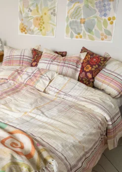 Gudrun Sjödén Bettbezug „Rainbow“ aus Bio-Baumwolle> Schlafzimmer Deko|Heimtextilien
