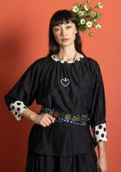 Gudrun Sjödén Bluse aus Baumwolle/Seide> Blusen