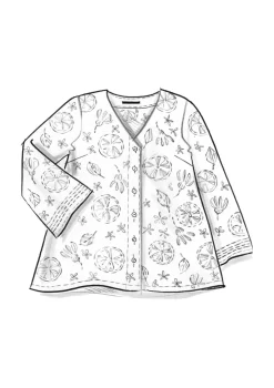 Gudrun Sjödén Bluse „Clementine“ aus Bio-Baumwolle><noscript><img width=
