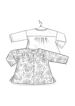 Gudrun Sjödén Bluse „Hedda“ aus Bio-Baumwollgewebe><noscript><img width=