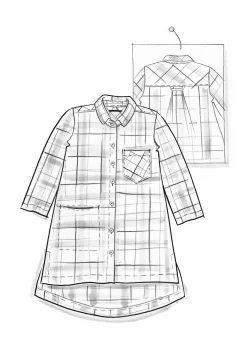 Gudrun Sjödén Bluse „Skagen“ aus Bio-Baumwollgewebe><noscript><img width=
