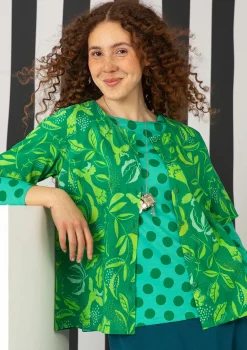 Gudrun Sjödén Bluse „Uuve“ aus Bio-Baumwolle> Blusen