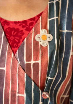 Gudrun Sjödén Brosche „Flower“ aus> Accessoires|Schmuck