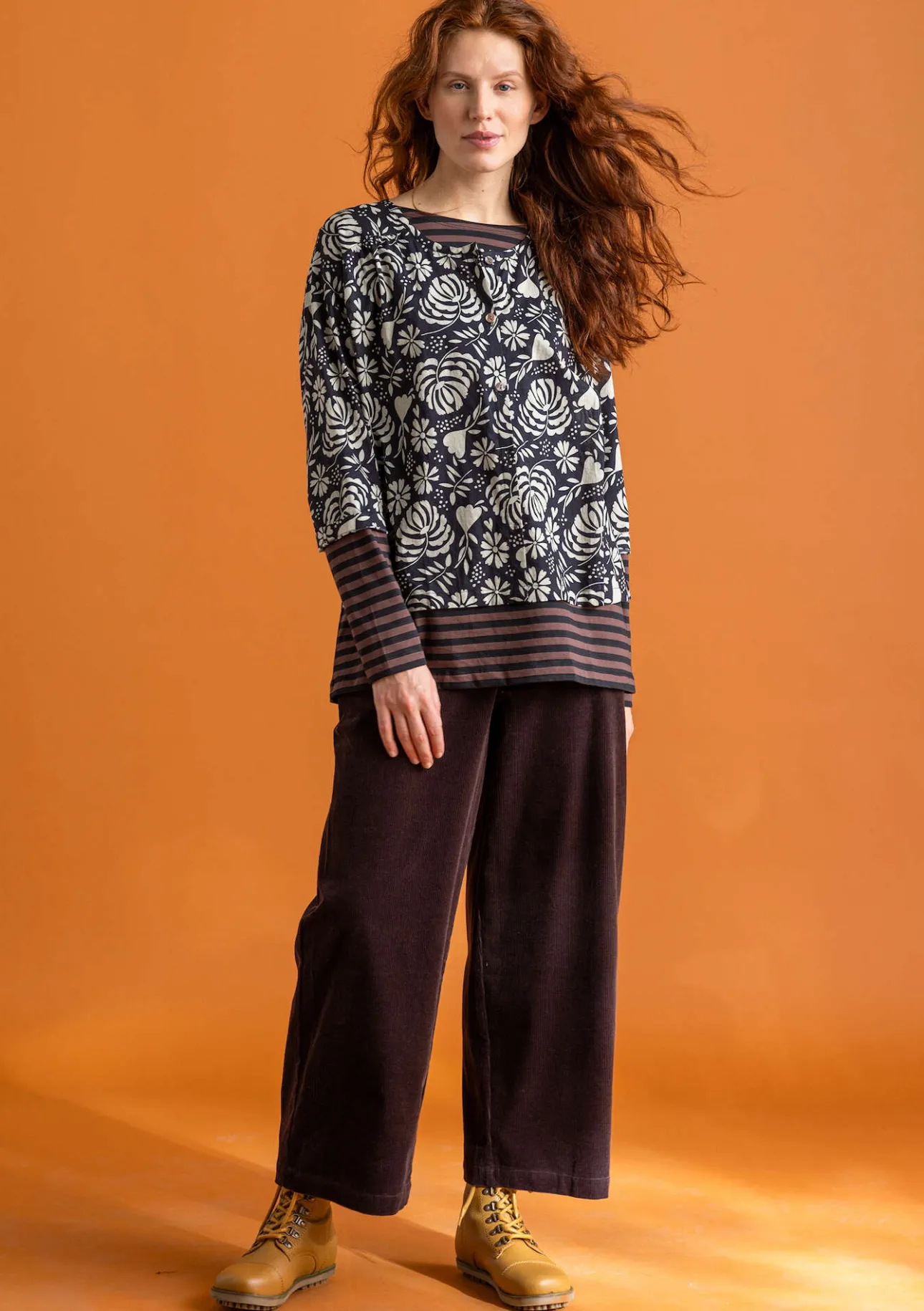 Gudrun Sjödén Cordhose aus Bio-Baumwolle/Elasthan> Hosen