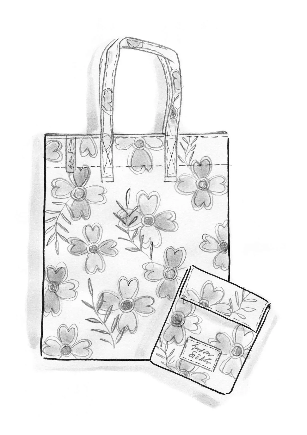 Gudrun Sjödén Faltshopper „Peggy“ aus Recycling-Polyester> Taschen|Accessoires