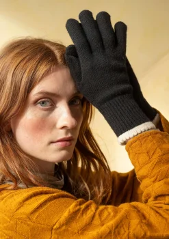 Gudrun Sjödén Fingerhandschuhe aus Lammwolle> Accessoires