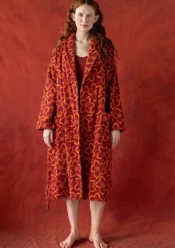 Gudrun Sjödén Frottee-Morgenmantel „Stars“ aus Bio-Baumwolle> Wäsche & Loungewear