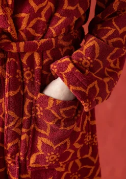 Gudrun Sjödén Frottee-Morgenmantel „Stars“ aus Bio-Baumwolle><noscript><img width=