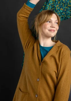 Gudrun Sjödén Gestrickter Blazer aus gefilzter Bio-Wolle><noscript><img width=
