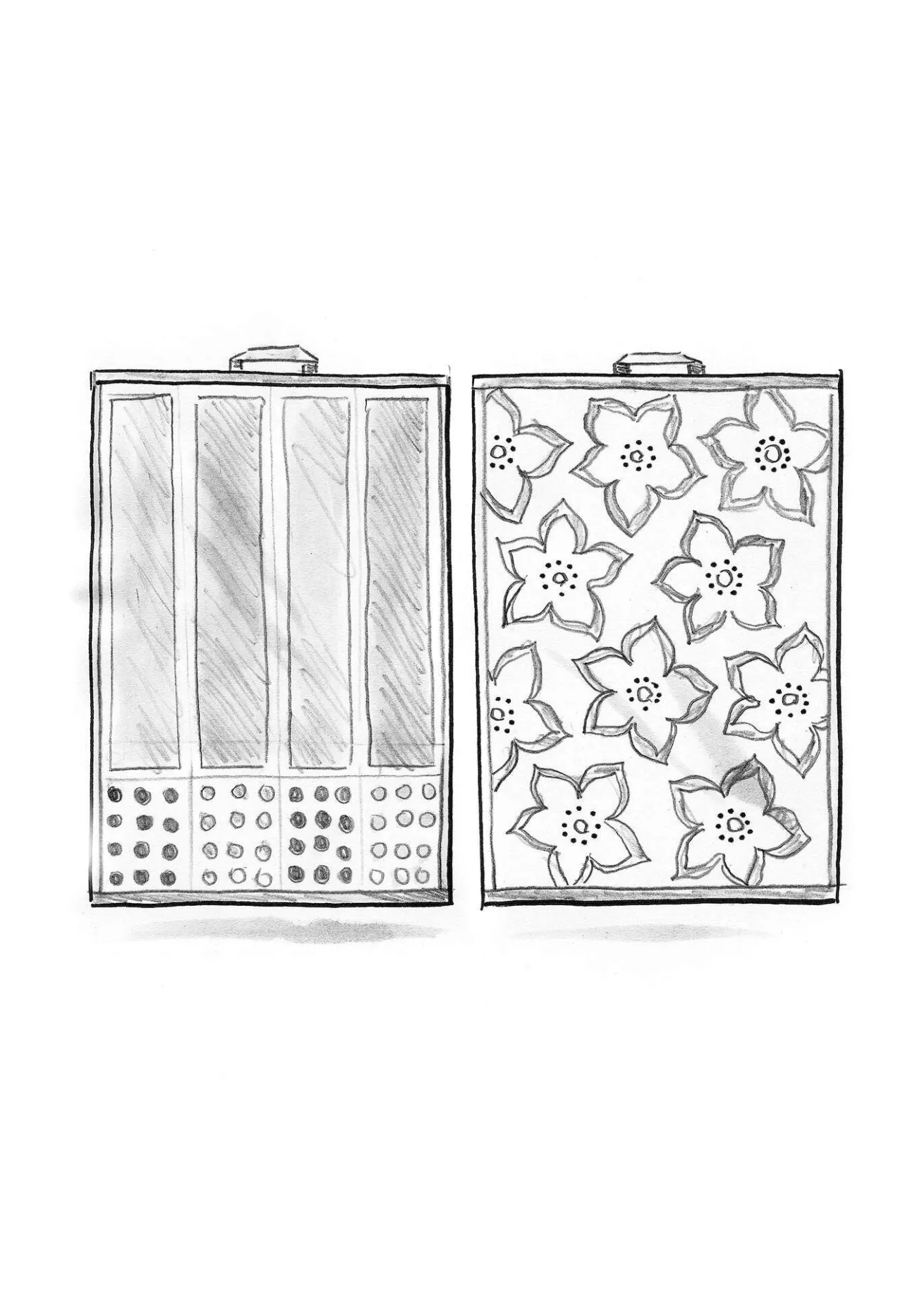Gudrun Sjödén Gästehandtuch „Flow“ aus Bio-Baumwolle (2er-Pack)> Frottee|Bad-Accessoires