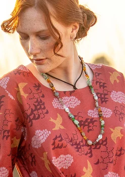 Gudrun Sjödén Halskette „Strandfynd“ aus Recycling-Glas/Recycling-Keramik> Schmuck