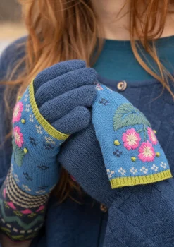 Gudrun Sjödén Handstulpen „Borealis“ aus Bio- und Recycling-Baumwolle/Wolle> Accessoires