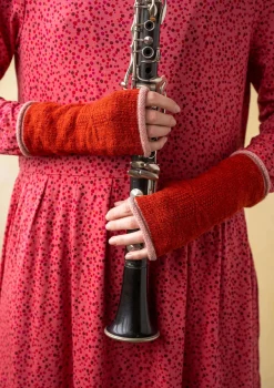Gudrun Sjödén Handstulpen „Vega“ aus Recycling-Wolle/Lammwolle> Accessoires