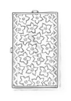 Gudrun Sjödén Handtuch „Stars“ aus Bio-Baumwolle> Frottee|Bad-Accessoires