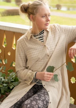 Gudrun Sjödén Hemdblusenkleid „Värmland“ aus Bio-Baumwollgewebe><noscript><img width=