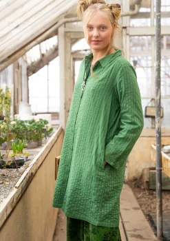 Gudrun Sjödén Hemdblusenkleid „Värmland“ aus Bio-Baumwollgewebe> Pullover & Shirts|Kleider