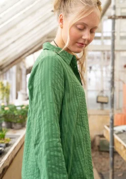 Gudrun Sjödén Hemdblusenkleid „Värmland“ aus Bio-Baumwollgewebe><noscript><img width=