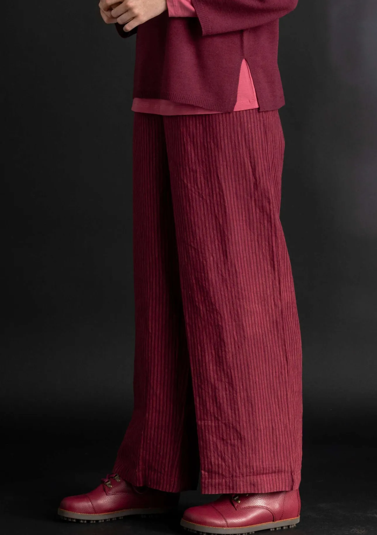 Gudrun Sjödén Hose „Asta“ aus Leinengewebe> Hosen