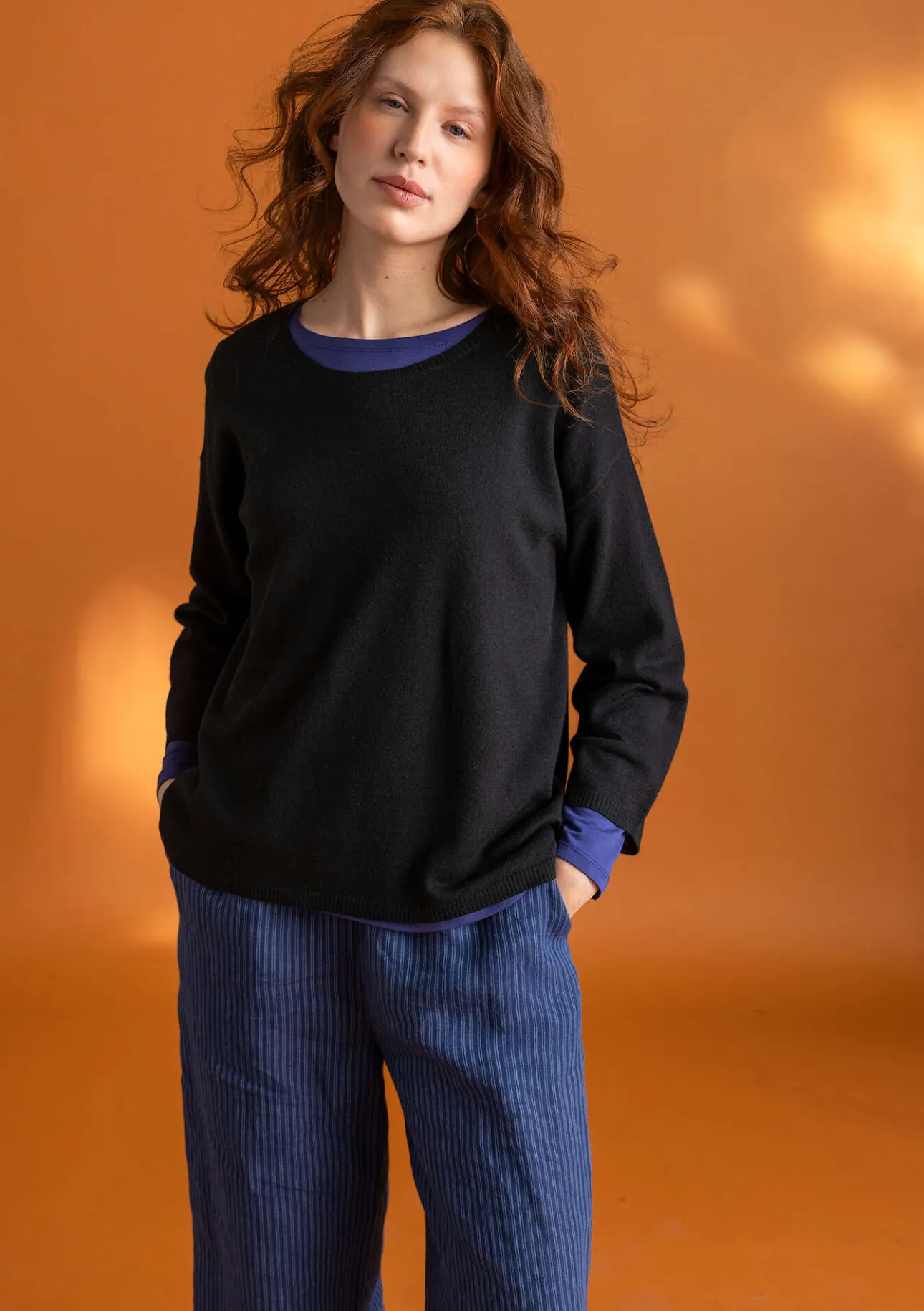 Gudrun Sjödén Hose „Asta“ aus Leinengewebe> Hosen