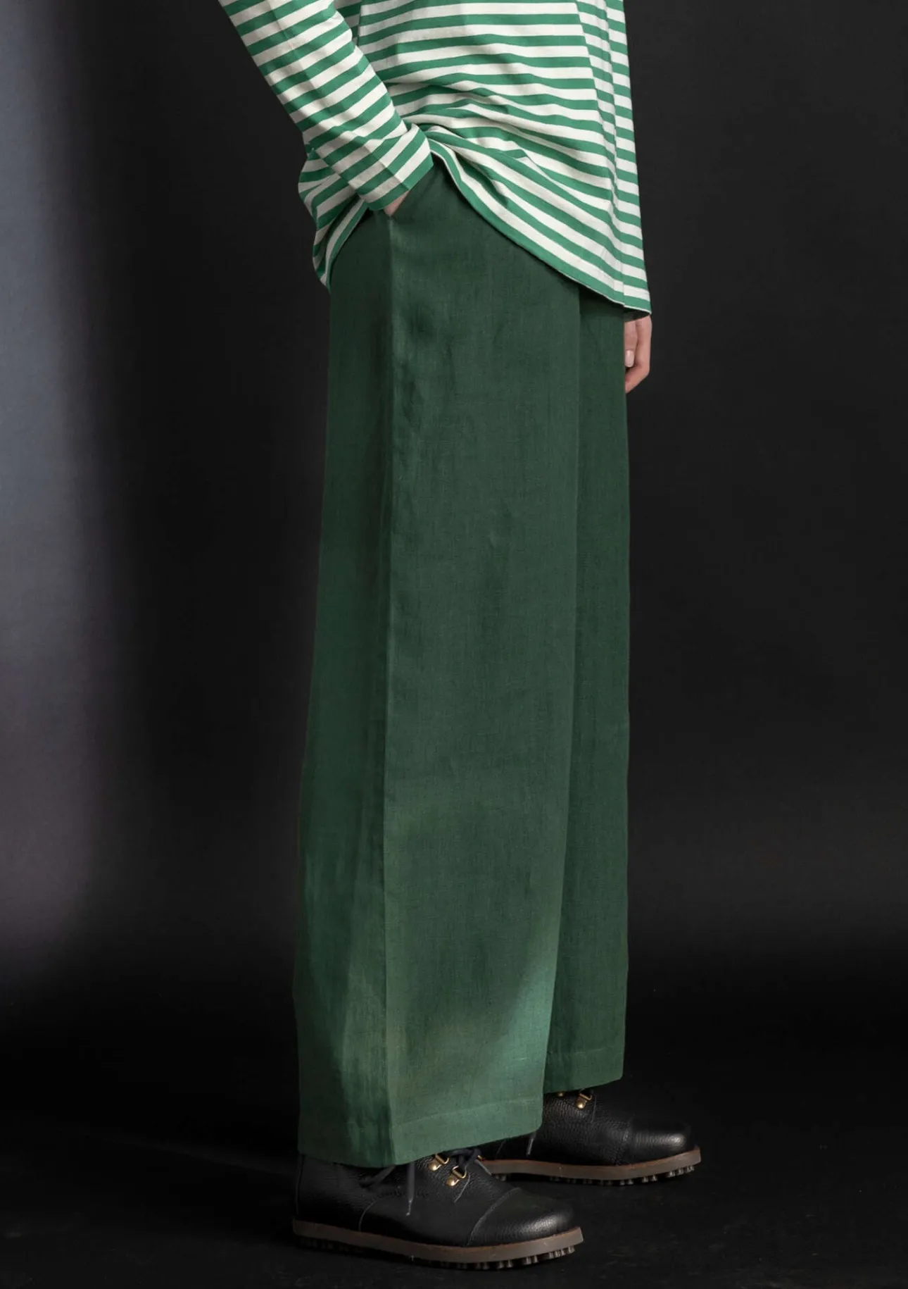 Gudrun Sjödén Hose „Asta“ aus Leinengewebe> Hosen