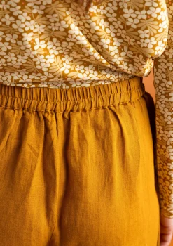 Gudrun Sjödén Hose „Asta“ aus Leinengewebe><noscript><img width=