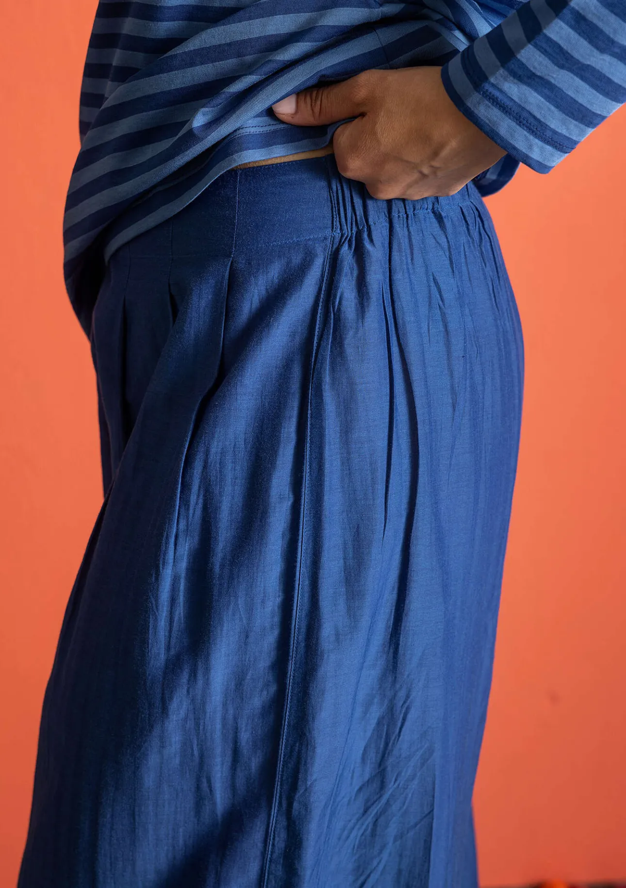 Gudrun Sjödén Hose aus Baumwolle/Seide> Hosen