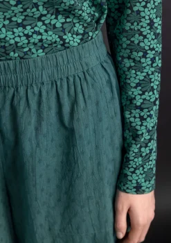 Gudrun Sjödén Hose aus Bio-Baumwolldobby><noscript><img width=