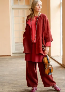 Gudrun Sjödén Hose aus Leinengewebe> Hosen