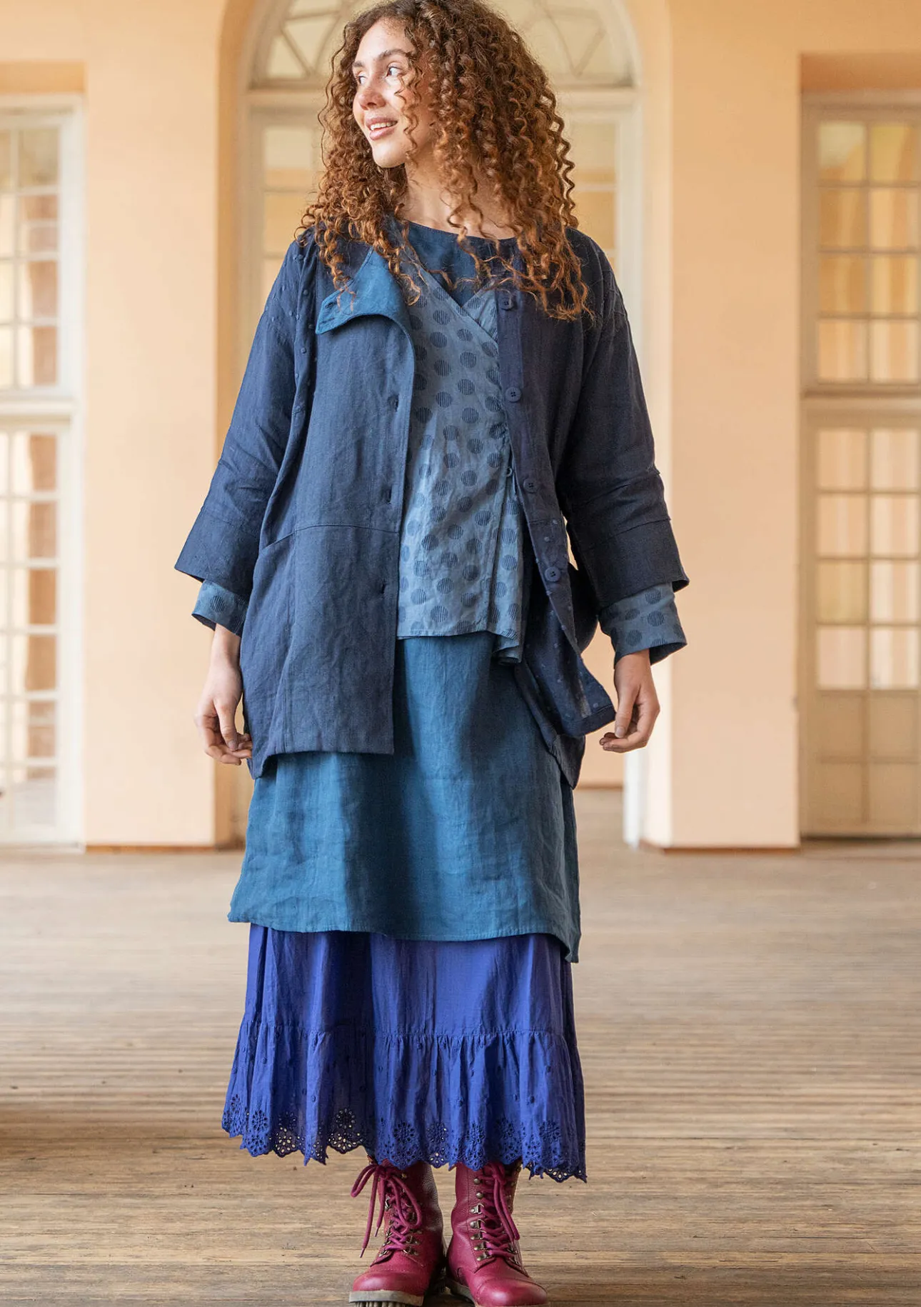 Gudrun Sjödén Jacke „Andante“ aus Leinen> Jacken & Mäntel
