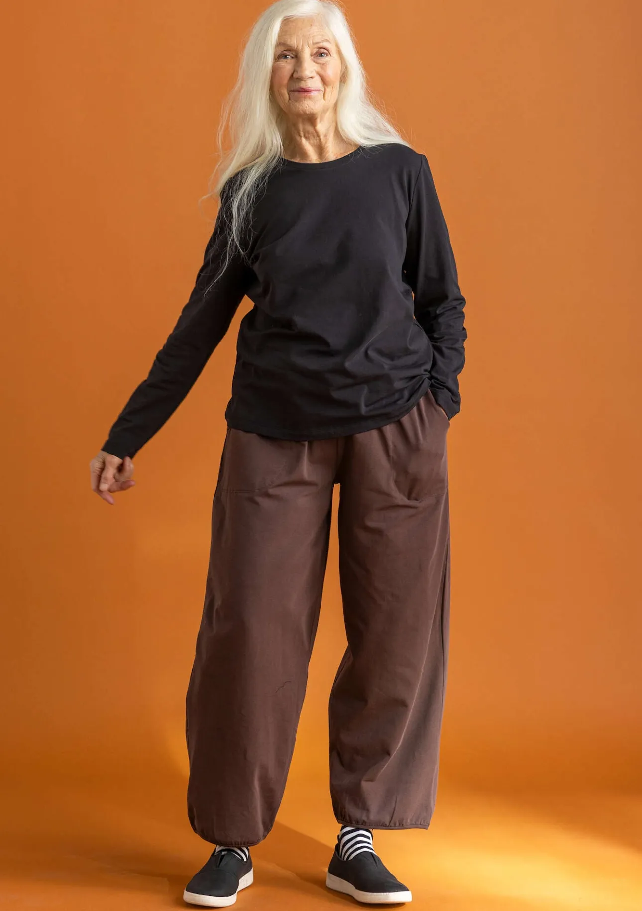 Gudrun Sjödén Jerseyhose aus Bio-Baumwolle/Elasthan> Hosen
