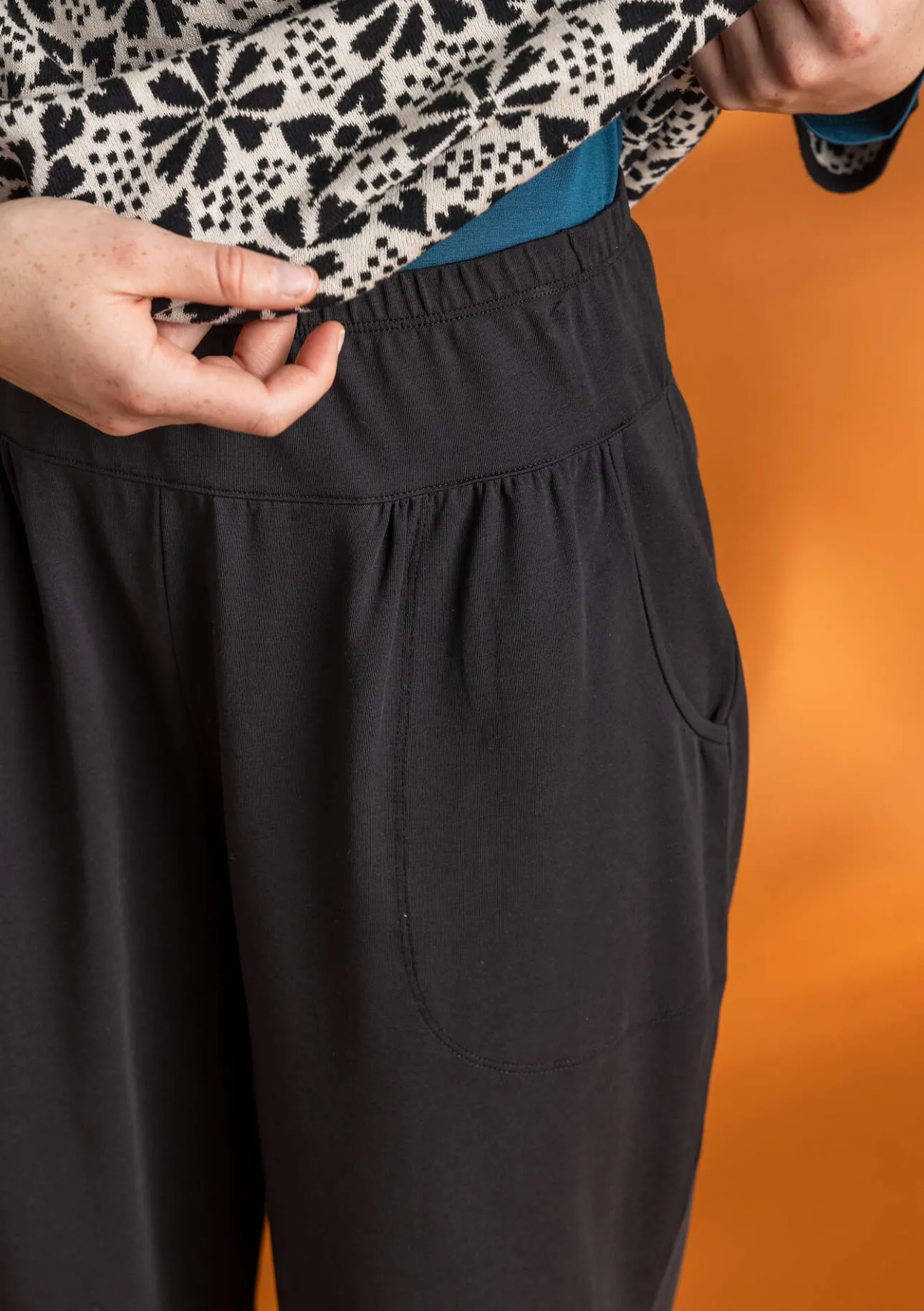 Gudrun Sjödén Jerseyhose aus Bio-Baumwolle/Elasthan> Hosen