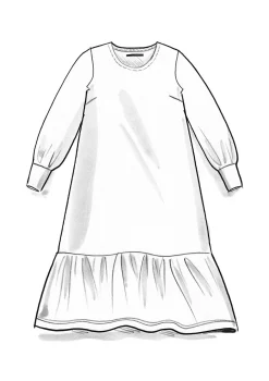 Gudrun Sjödén Jerseykleid aus Bio-Baumwolle/Leinen><noscript><img width=
