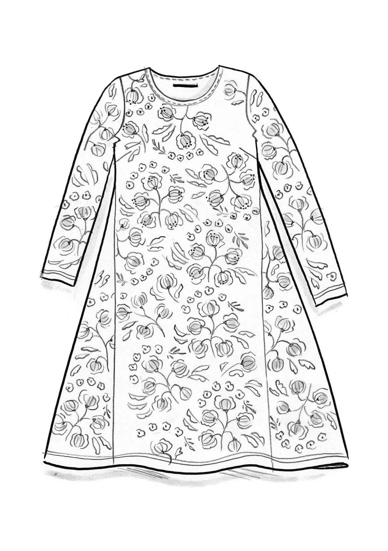 Gudrun Sjödén Jerseykleid „Dagny“ aus Lyocell/Elasthan> Kleider
