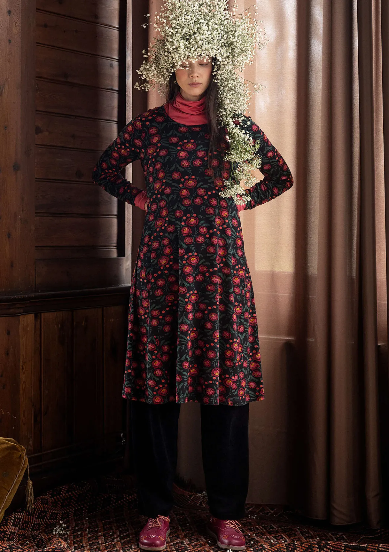 Gudrun Sjödén Jerseykleid „Dagny“ aus Lyocell/Elasthan> Kleider