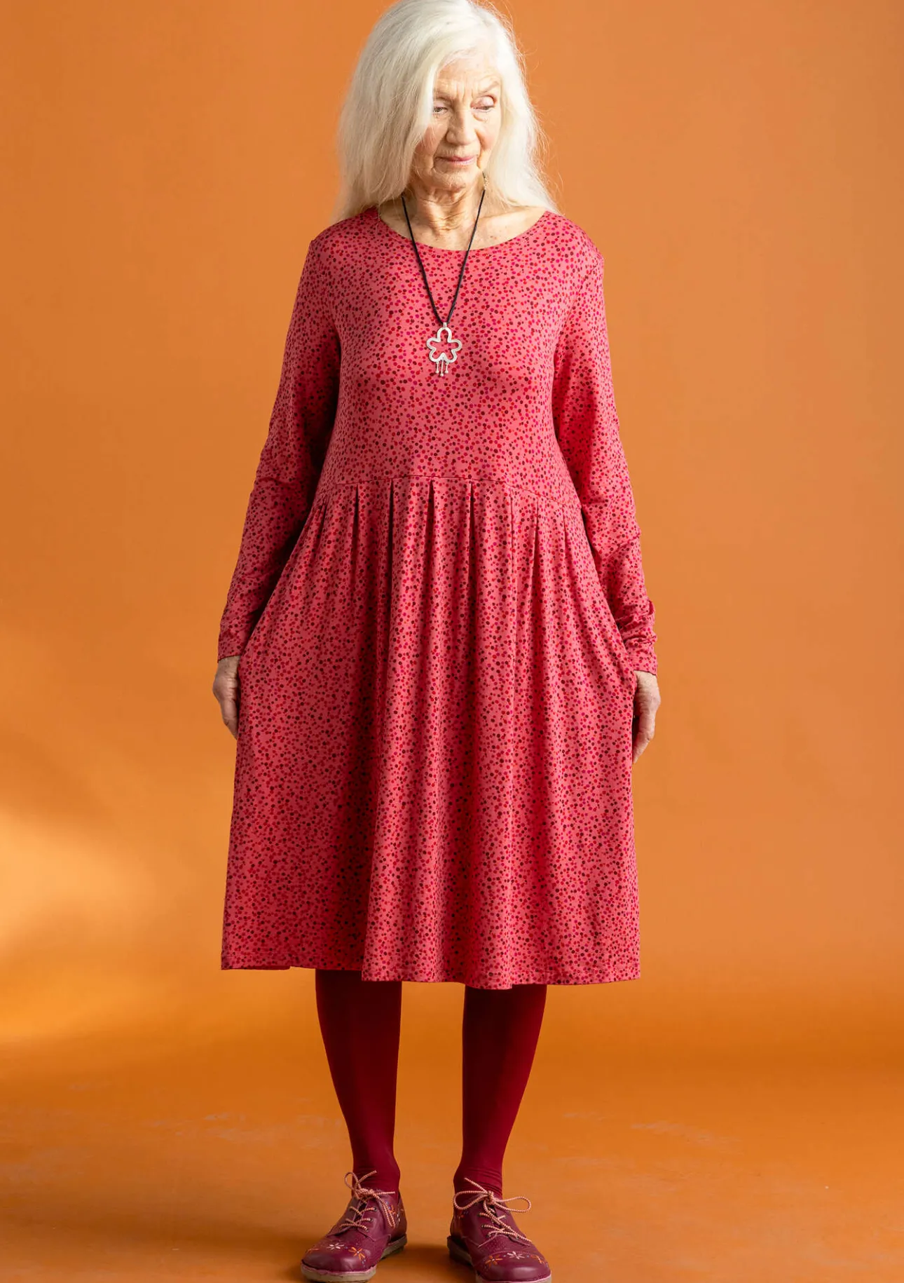 Gudrun Sjödén Jerseykleid „Helga“ aus Lyocell/Elasthan> Kleider