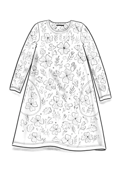 Gudrun Sjödén Jerseykleid „Höstanemone“ aus Bio-Baumwolle/Modal><noscript><img width=