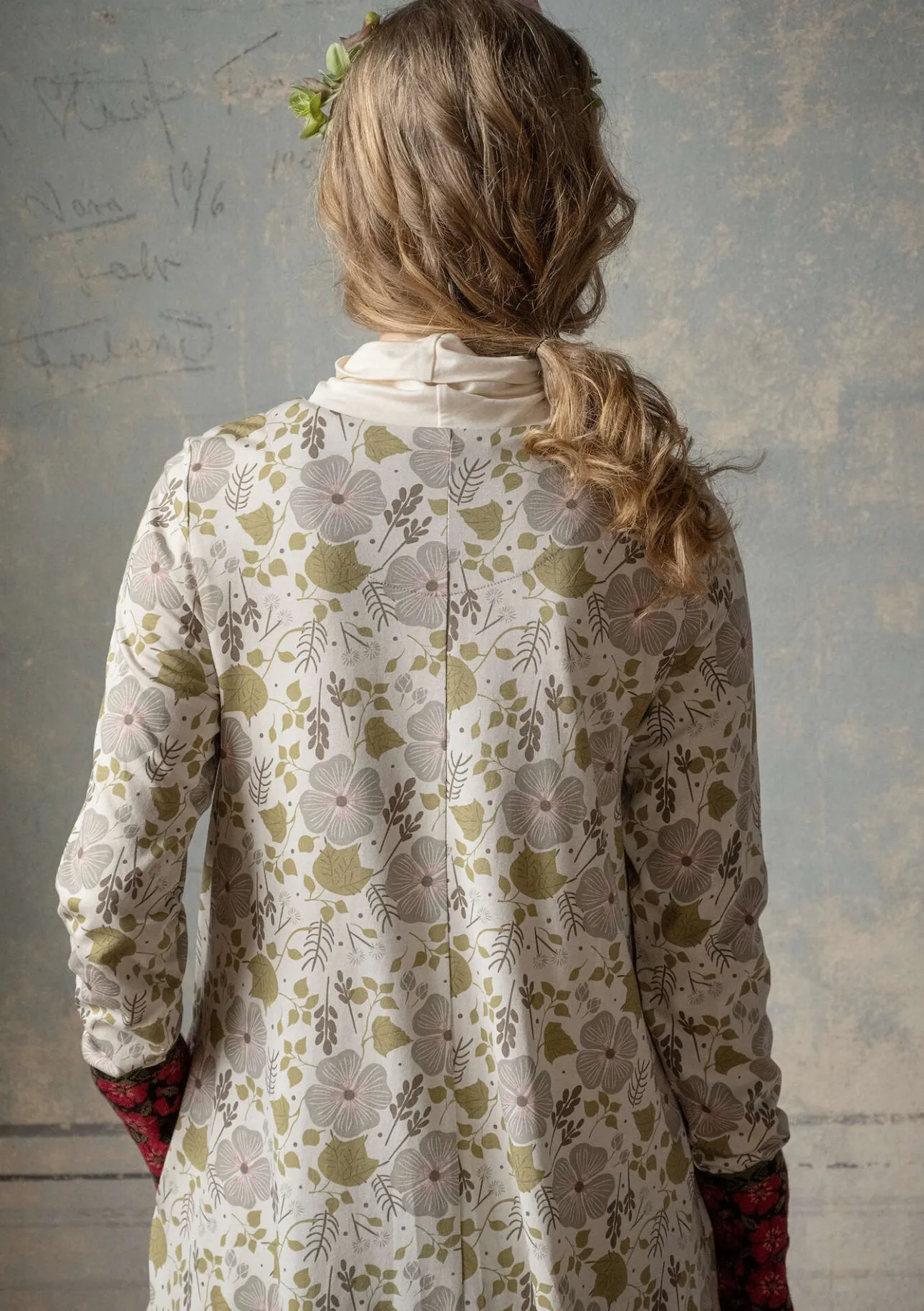 Gudrun Sjödén Jerseykleid „Höstanemone“ aus Bio-Baumwolle/Modal> Kleider