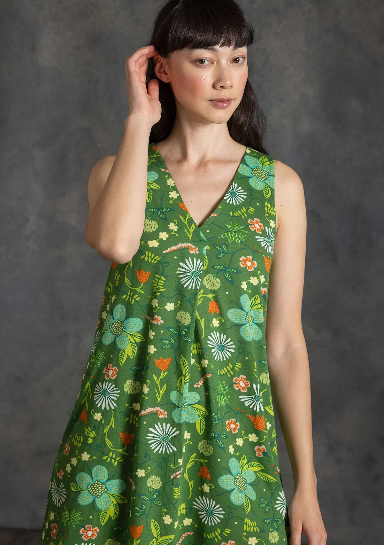 Gudrun Sjödén Jerseykleid „Midsommarsol“ aus Bio-Baumwolle> Kleider