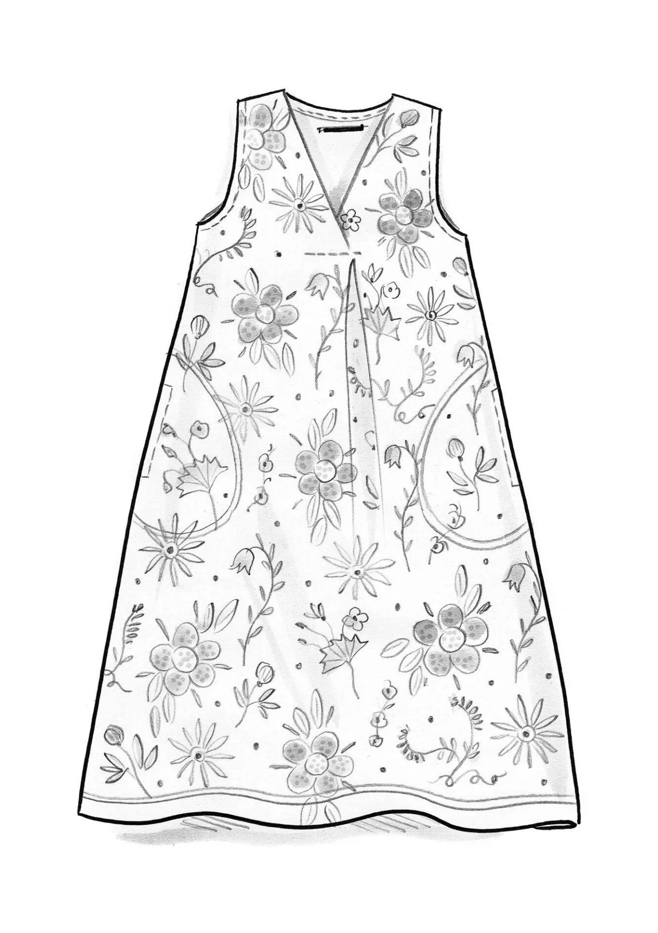 Gudrun Sjödén Jerseykleid „Midsommarsol“ aus Bio-Baumwolle> Kleider