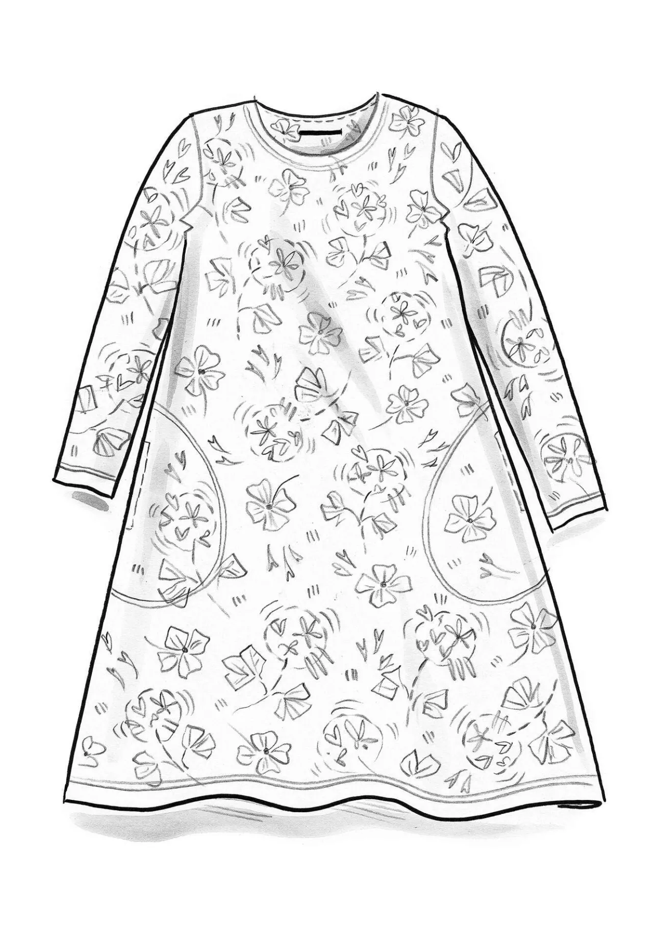 Gudrun Sjödén Jerseykleid „Pelargon“ aus Lyocell/Elasthan> Kleider