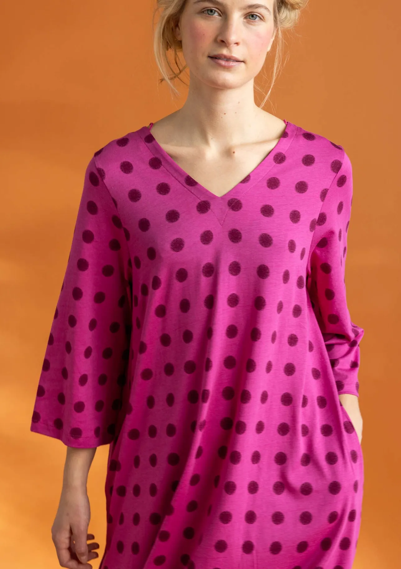 Gudrun Sjödén Jerseykleid „Tyra“ aus Bio-Baumwolle/Modal> Kleider