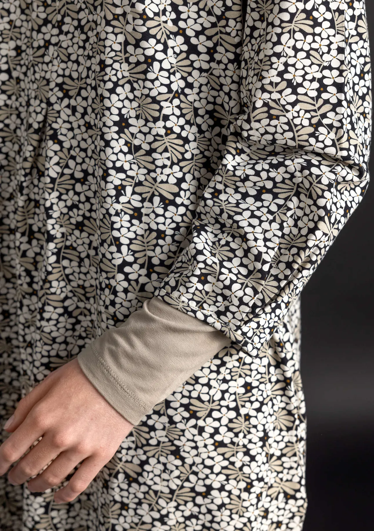 Gudrun Sjödén Jerseykleid „Ylva“ aus Bio-Baumwolle/Elasthan> Kleider