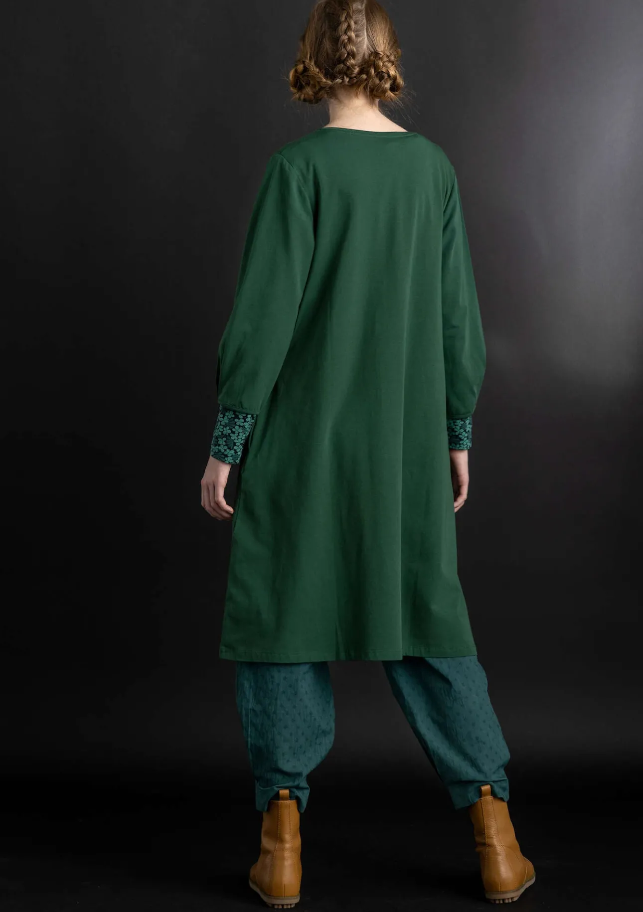 Gudrun Sjödén Jerseykleid „Ylva“ aus Bio-Baumwolle/Elasthan> Kleider