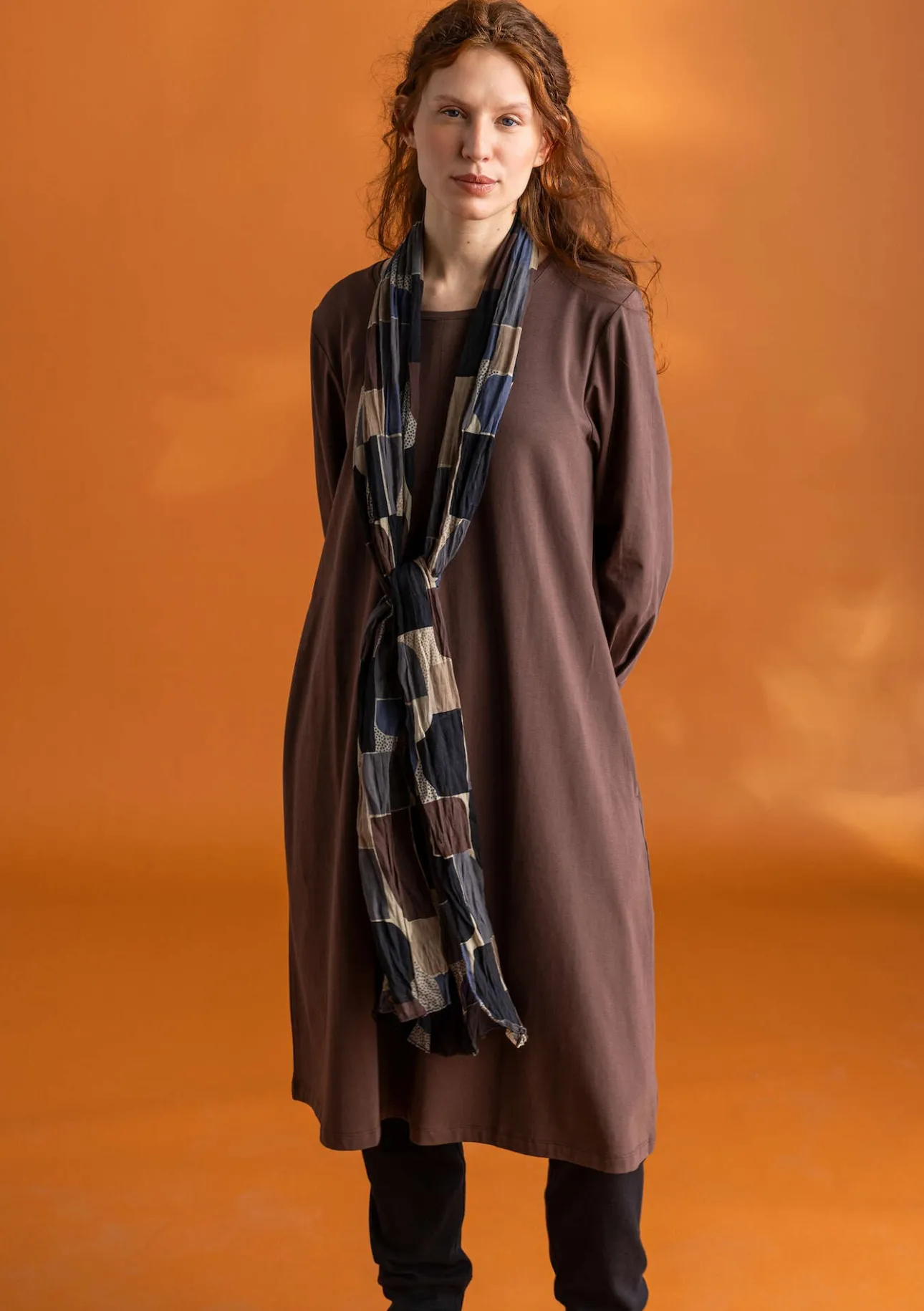 Gudrun Sjödén Jerseykleid „Ylva“ aus Bio-Baumwolle/Elasthan> Kleider
