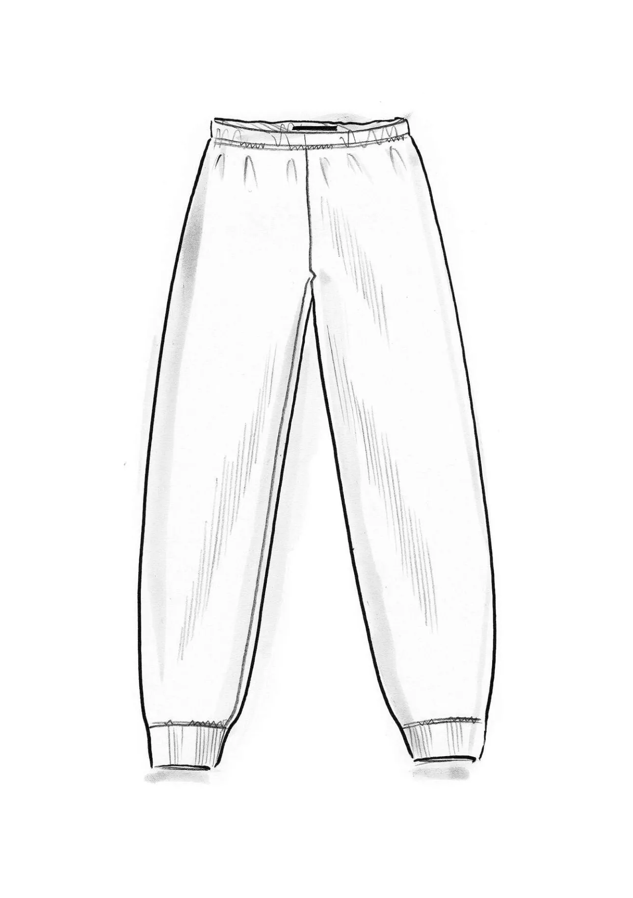 Gudrun Sjödén Jerseyleggings aus Bio-Baumwollripp> Leggings