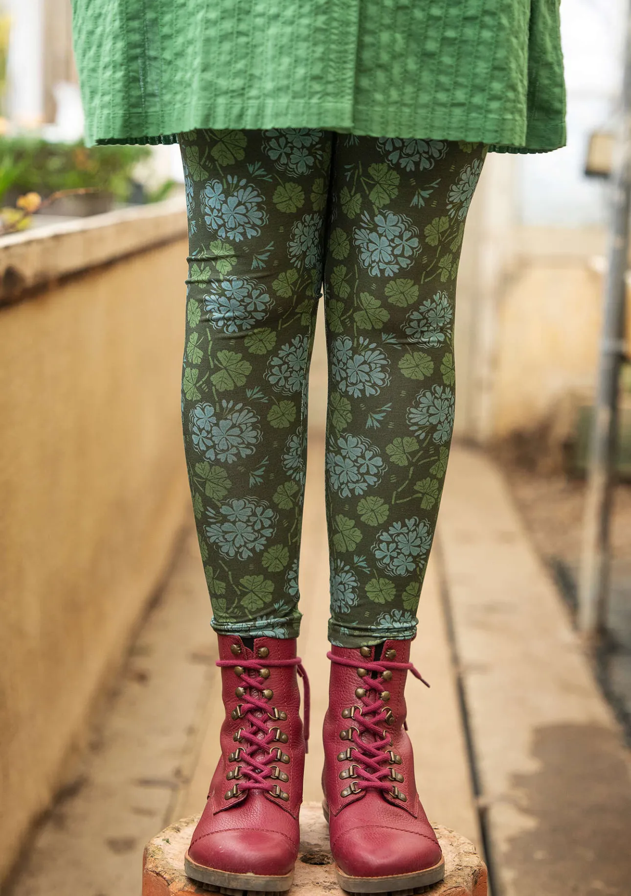 Gudrun Sjödén Jerseyleggings „Pelargon“ aus Lyocell/Elasthan> Leggings