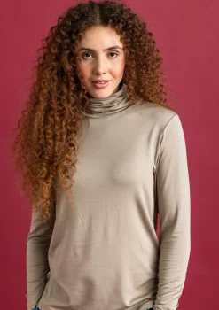 Gudrun Sjödén Jersey-Rollkragenshirt aus Lyocell/Elasthan> Pullover & Shirts